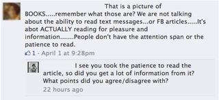 Illustration for article titled A Reminder That Not Everyone Reads Before Commenting